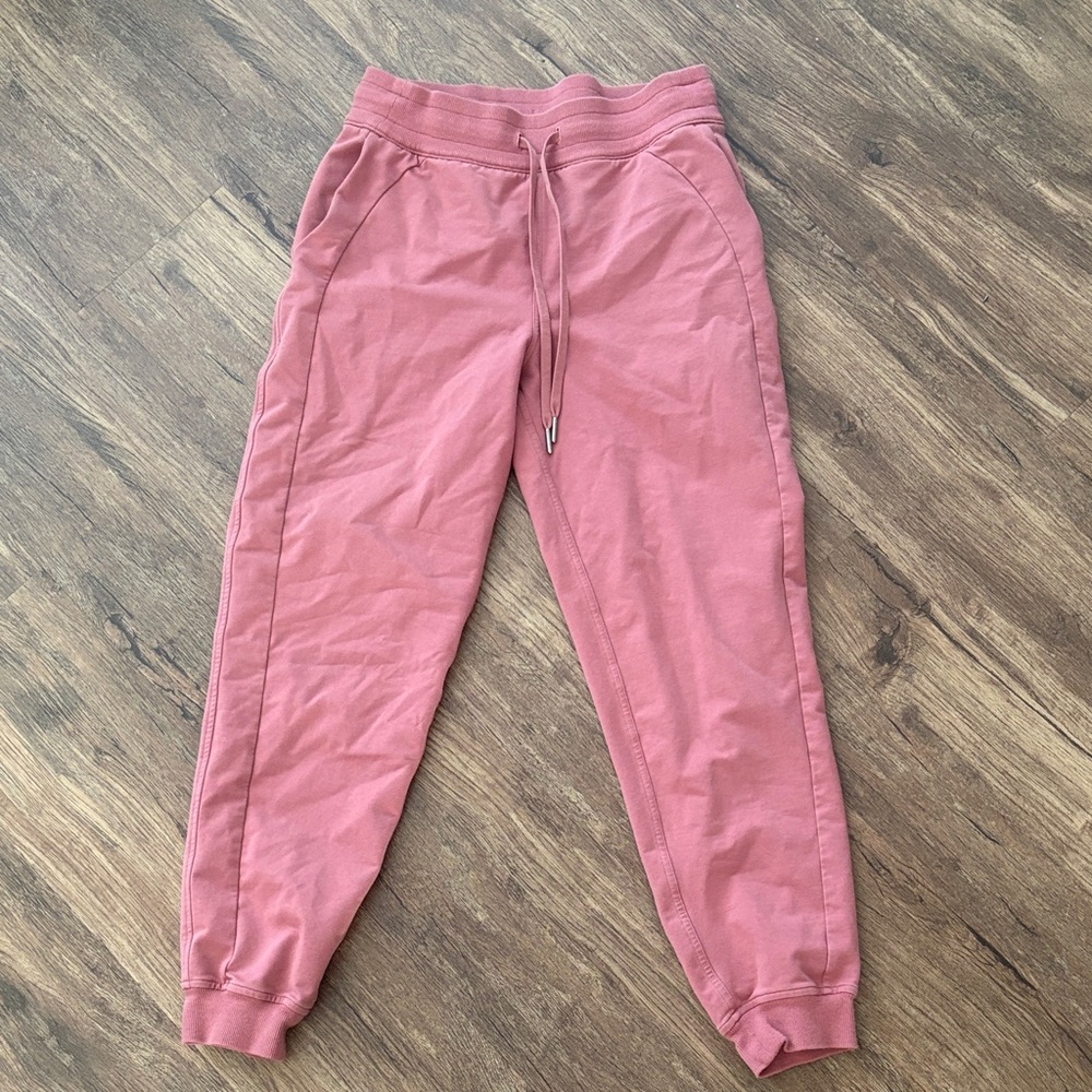 lululemon scuba high rise French terry joggers